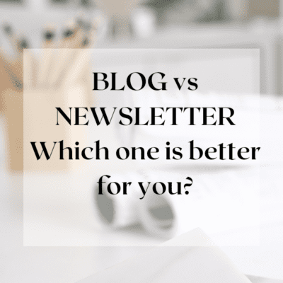 Blog vs Newsletter. Which is Better for your Interior Design Business?